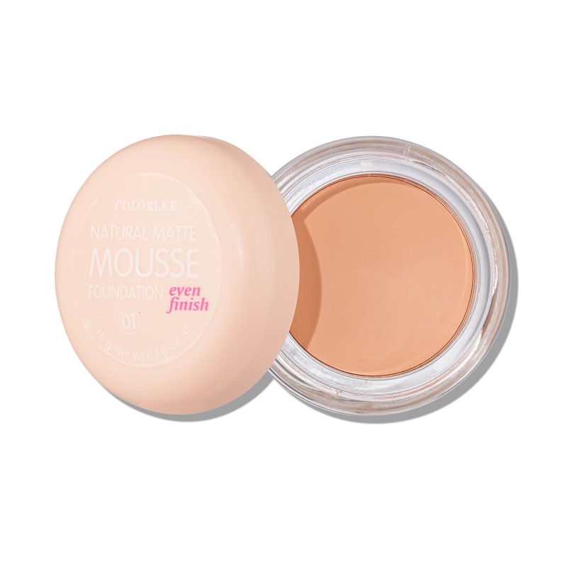 Maquilhagem em mousse de toque suave